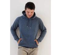 Kultgut Flauschig, weicher Kapuzenpullover mit seitlichen Einschubtaschen denimblue XL