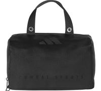 Kulturbeutel ADIDAS PERFORMANCE "Med Pouch Combat Sports", schwarz (schwarz, silber), Taschen, Polyester, Kulturbeutel, ist mit dem Backpack M und Backpack L kompatibel (53872952-0) schwarz, silber