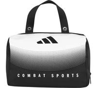 Kulturbeutel ADIDAS PERFORMANCE "Med Pouch Combat Sports", schwarz-weiß (schwarz, weiß), Taschen, Polyester, Kulturbeutel, ist mit dem Backpack M und Backpack L kompatibel (57288617-0) schwarz, weiß