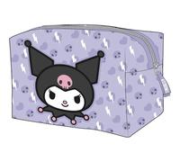 Kulturbeutel für Reisen, Hello Kitty und Kuromi, kompakte Kosmetiktasche und Organizer für Make-up und Zubehör