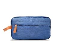Kulturbeutel Herren & Kosmetiktasche Damen - Reisezubehör Handgepäck für Reise, Blau