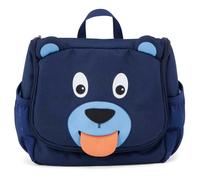 Kulturbeutel mit Ziehzunge Bär Bobo 17 x 20 cm