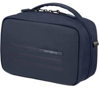 Kulturbeutel SAMSONITE "STACKD Toilet Kit, 14 cm", Damen, Gr. B/H/T: 22cm x 14cm x 9cm, blau (navy), Polyester, Polyurethan, Taschen Kulturbeutel, Beauty-Bag Beautybox Schminketui Kosmetikbox (1432952