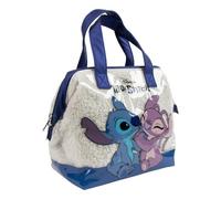 Kulturbeutel Stitch und Angel Disney Schminktasche Kosmetiktasche Reise Organizer Zubehör, blau, Beauty