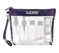 Kulturbeutel Transparent Reiseflaschen 100ml Handgepäck Tsl02b-bl