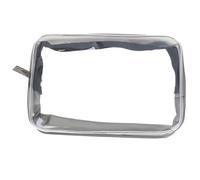 Kulturbeutel Wasserdicht Transparente Kosmetiktaschen klein groß | Tragbarer Reise-Toilettenartikel-Organizer, Lippenstift-Aufbewahrungstasche(20*6.5*13.5cm)