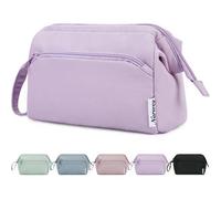 Kulturtasche Damen Kosmetiktasche Schminktasche Reise A-lila