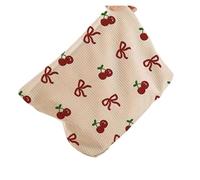 kulturtaschen Make-up-Tasche Mit Kirschschleifenmuster, Leicht, Multifunktional, Modisch, Lässig, for Reisen, for Freizeitreisen Und Verschiedene kulturbeutel(Baby Pink)