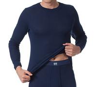 Kumpf 2X Herren Unterhemden 1/1 Arm Dunova Funktionswäsche. 331001163 Fb. Marine und Jeansblau