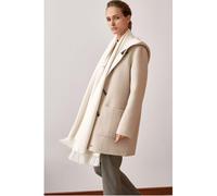 KUNA - Alpaka Wende-Mantel ANASTASIA - Zwei Mäntel in Einem - S