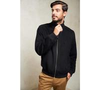 KUNA | Bomberjacke NADRIAN aus Alpaka-Wolle - Essentials für Herren - Schwarz / S
