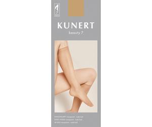 Kunert Beauty 7 Kniestrumpf 3er Pack | 39-42 (II) | Teint (KU-3520)