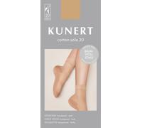 KUNERT - COTTON SOLE 20 graphit - Gr. - 42