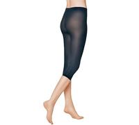 KUNERT Damen-Leggings Velvet 40 - 3/4-Bein, 40 DEN - Marine 0880, Gr. 38-40