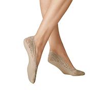 KUNERT Damen Füsslinge SUMMER LACE | Strick | Puder | sommerliche Spitzenmusterung
