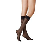 KUNERT Damen Kniestrümpfe Chinchillan Run Stop 20 Maschenstopp 20 den black 35/38