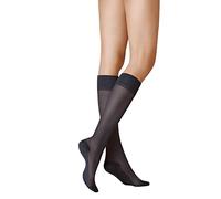 Kunert Cotton Sole 20 Kniestrumpf 3er Pack | 35-38 (I) | Marine (KU-0880)