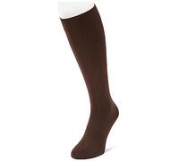 KUNERT Damen Kniestrümpfe Sensual Cotton Komfortbund 130 DEN Brown 8220 35-38