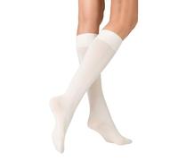 KUNERT Damen Kniestrümpfe Sensual Merino atmungsaktiv winterweiss 35/38