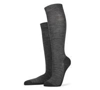 KUNERT Damen Kniestrümpfe Warm Up Wärmeisolation Anthrazitmel 4050 35-38