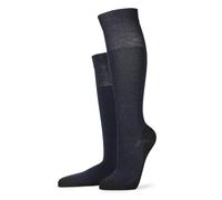 KUNERT Damen Kniestrümpfe Warm Up Wärmeisolation Marine 0360 35-38