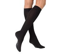 KUNERT Damen Kniestrümpfe Wool Care wärmeisolierend anthrazitmel 39/42