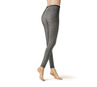 KUNERT Damen Leggings Botanic Blumenmuster 60 DEN pebble grey 1240 42-44