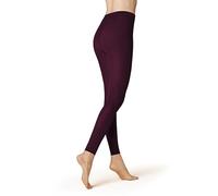 KUNERT Damen Leggings Velvet 40 weiches Abschlußbündchen Dark Raisin 42-44