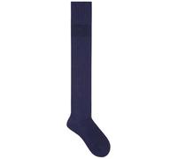 KUNERT Damen Overknee Ajour Stripe Fashion gentian blue 1650 35-38