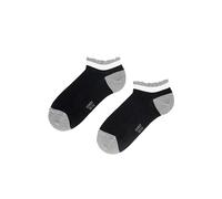 KUNERT Damen Sneaker Socken Elegant Essential edler Glanz Black 0070 39-42