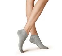 KUNERT Damen Sneaker Socken Floral Fashion Light-grey 39-42