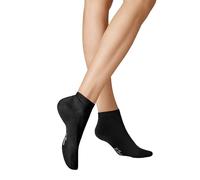 Kunert Sneakersocken LIZ Damen Baumwollmischung druckfreier Komfortbund weich Schwarz Gr. 39-42
