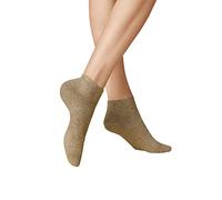 Sneakersocken KUNERT "LIZ", Damen, Gr. 39-42, beige, meliert, Baumwollmischung, normal, Socken Sneakersocken, druckfreier Komfortbund, Cotton-Mix, weich (92201251-39) beige, meliert