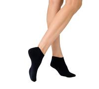 KUNERT Damen Sneaker Socken Liz Plush druckfrei marine 35/38
