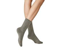 KUNERT Damen Socken Bedsocks wärmend lichtgrau 39/42