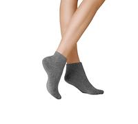 Kunert Homesocks Kurzsocke 3er Pack | 35-38 (0) | Carbone (KU-2580)