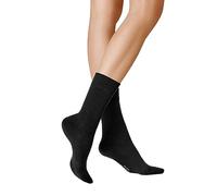 Kunert Socken LIZ mit druckfreiem Komfortbund, 97% Baumwolle/3% Elasthan, Damen 35-38 Schwarz