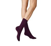 KUNERT Damen Socken Liz druckfreier Bund dark raisin 1640 39-42
