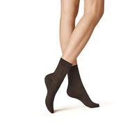 KUNERT Damen Socken Sensual Cotton extra fein 130 DEN Brown 8220 35-38