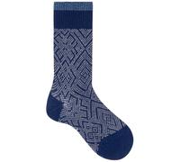 KUNERT Damen Socken Soft Allover Fashion gentian blue 1650 35-38