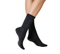 KUNERT Damen Socken Soft Wool Cotton druckfreier Bund Anthrazitmel 4050 39-42