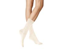 KUNERT Damen Socken Soft Wool Cotton druckfreier Bund creme 1690 39-42