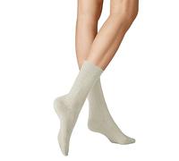 KUNERT Damen Socken Winter Dreams - Plait weich Lichtgrau 0170 35-38