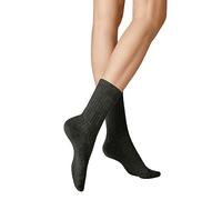 KUNERT Damen Socken Winter Dreams - Rib weich Anthrazitmel 4050 35-38