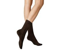 KUNERT Damen Socken Winter Dreams - Rib weich Brown-mel. 35-38