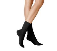 Kunert Damen Socken Wool Care – wärmend – 3er Pack Schwarz Gr. 35-38 (KU-0070)