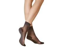 Kunert Söckchen Cotton Sole 20 – 3er-Pack – Gr. 35-38 (I) – Graphit
