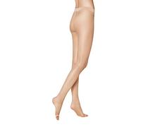 Kunert Damen Strumpfhose Fresh Up 10 Toeless – klimaregulierend 10 DEN – 3er Pack, Gr. 36/38, Teint
