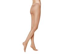 KUNERT Damen Strumpfhose Fresh Up 10 Toeless klimaregulierend 10 DEN Candy 44-46