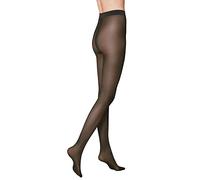 KUNERT Damen Strumpfhosen Satin Look 40 semi-blickdicht glänzend 40 DEN Carbon 3420 38-40